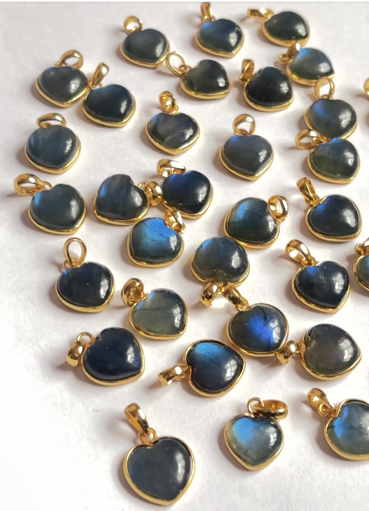 carnelian stone, half moon, 20mm