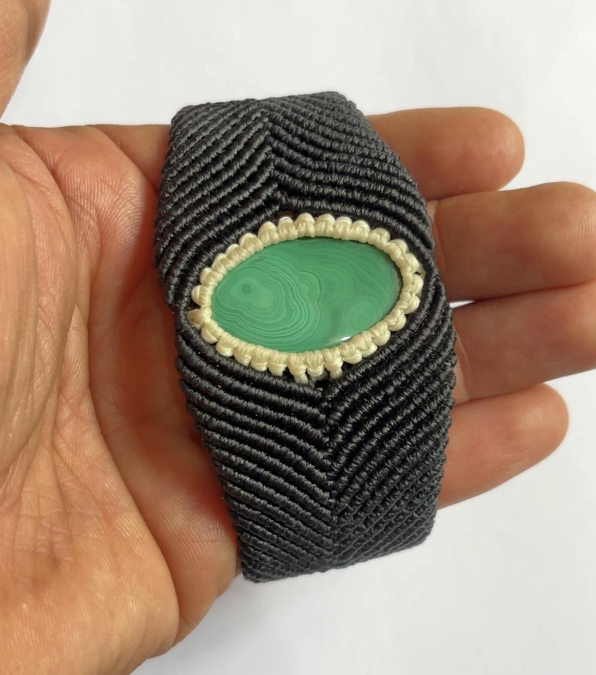 Bracelet, malachtie large size