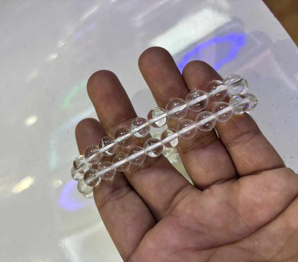 Trendy Handmade Adjustable Bracelet 8mm Crystal With Red Onyx Beads Natural Beads Gems Drilled Set Fashion Bracelet For Women Gift's