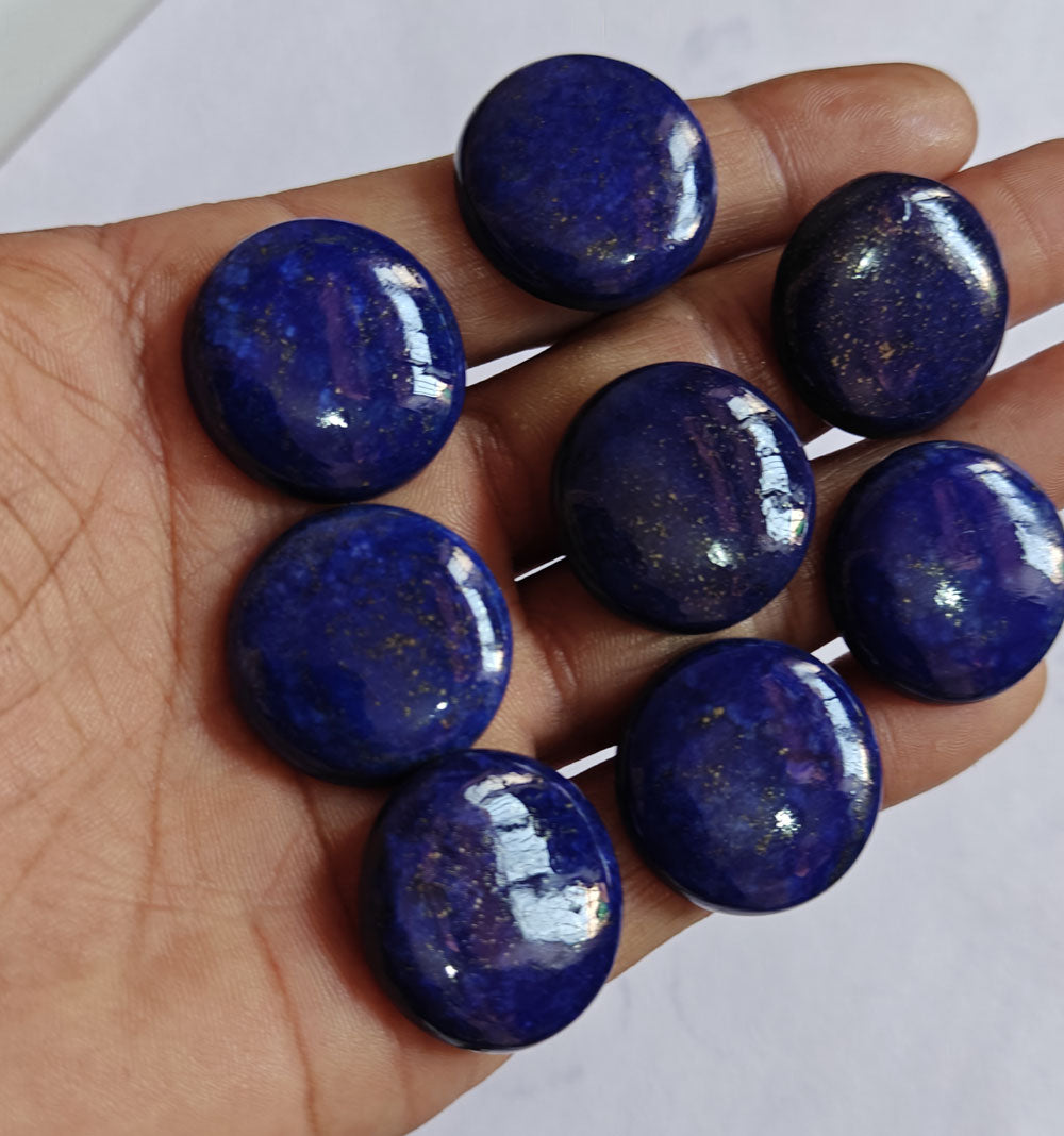 Natural Lapis Lazuli Loose Gemstone Round