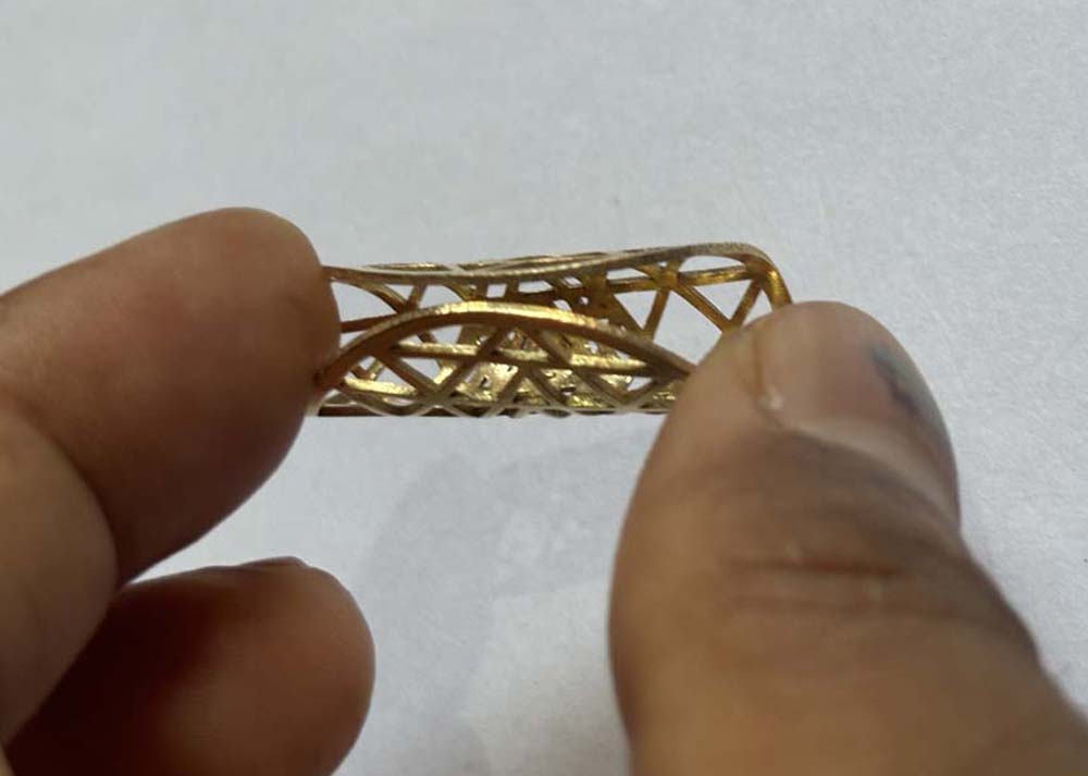 Handmade Sterling Silver Gold Plated Free Shape Without Gemstone 10X20MM Finding Hair Jewelry For Women Vintage Gift For Girls Gift