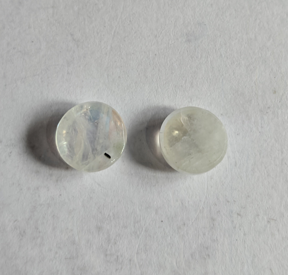 10MM Rainbow Moonstone Loose Gemstone Round Shape Handmade Natural Stone Used Making For Jewelry