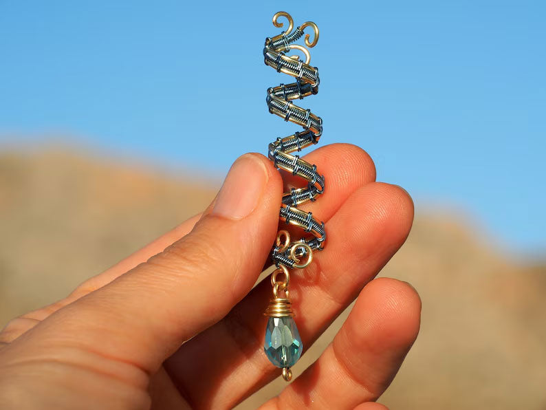 Wire Wrapped Hair Items