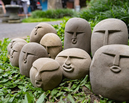 Carving Gemstone  Meme Face Funny Face Shape 1.5-3.5Inch Carving Stone For Home Decoration Carving Stone