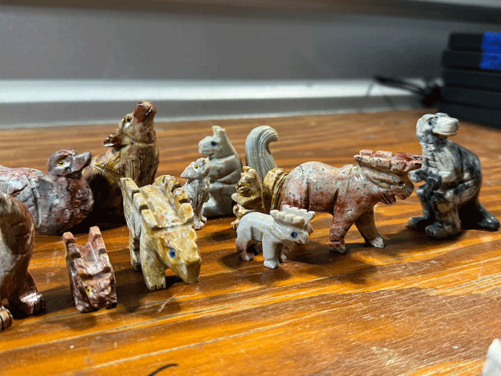 Carving Gemstone Awesome Elephant Tortoise Animal Shape 1.5-2.5 Inch Carving Stone For Home Decoration Carving Stone