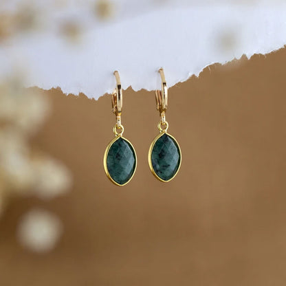 5X10MM Mix Cut Gemstone Marquise Shape Dangle Pair Earring Handmade Sterling Silver Earring For Women Girl Jewelry