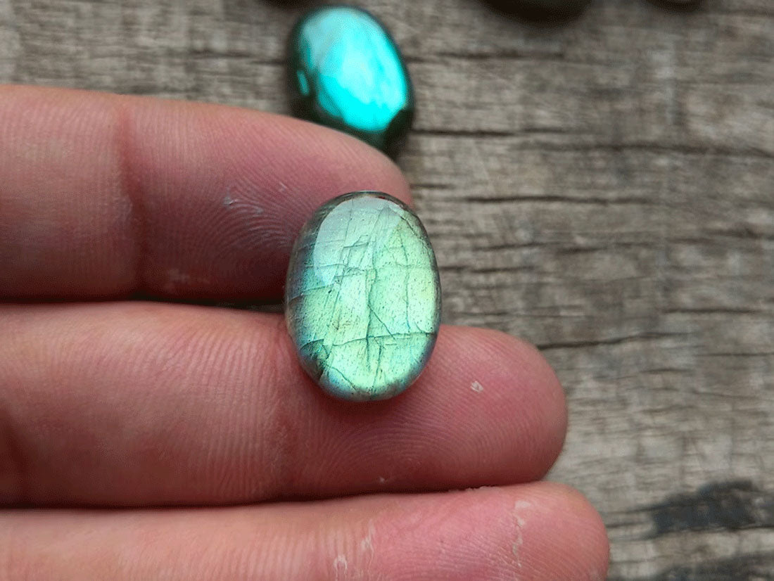 Handmade Carving Gemstone Oval Shape 12To16MM Mixed Natural Carving Stone For Used Making Jewelry