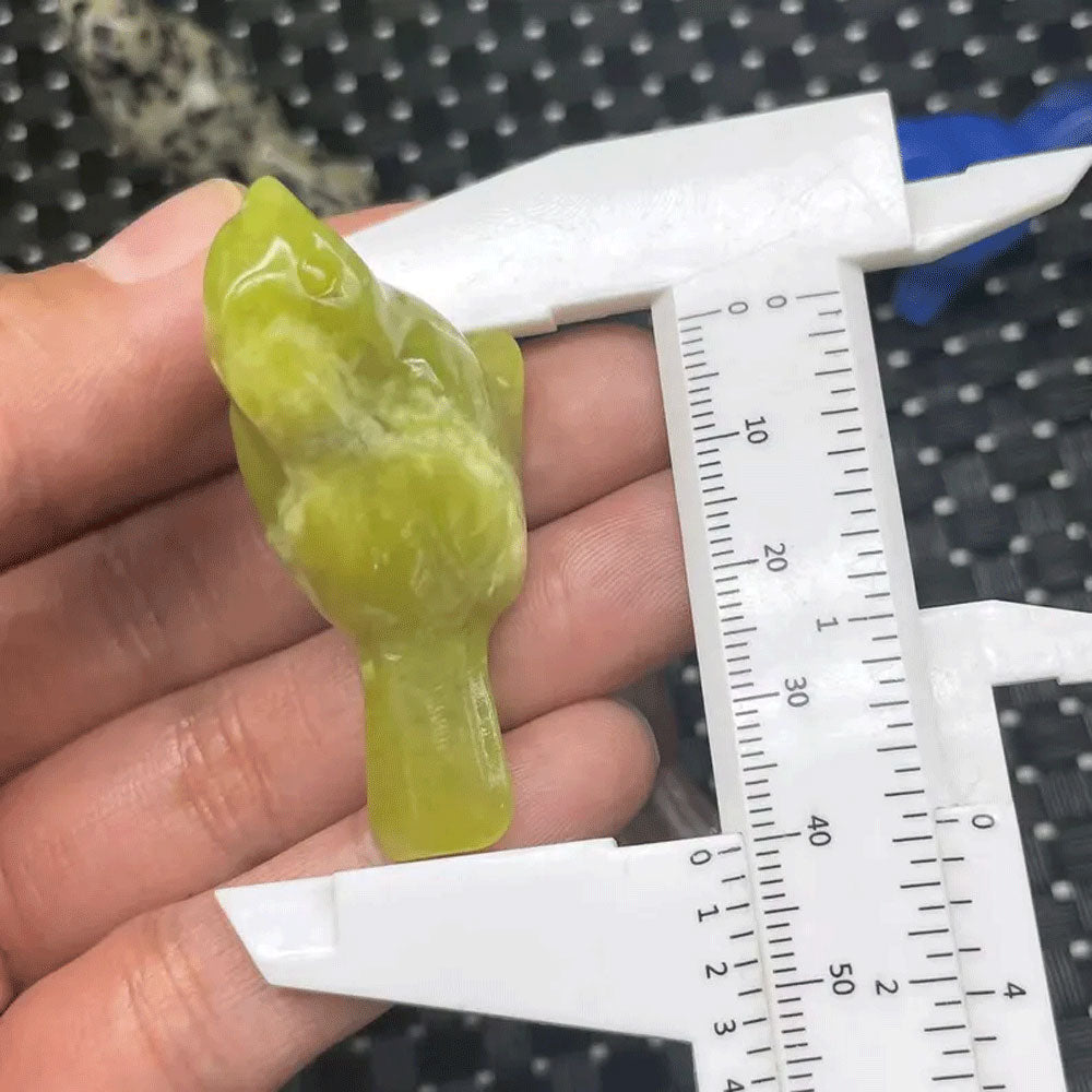 Awesome Handmade Carving Gemstone Birds Animal Shape 30To45MM Multi Color Natural Carving Stone For Used Making Jewelry