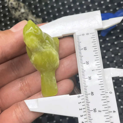 Awesome Handmade Carving Gemstone Birds Animal Shape 30To45MM Multi Color Natural Carving Stone For Used Making Jewelry