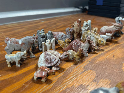 Carving Gemstone Awesome Elephant Tortoise Animal Shape 1.5-2.5 Inch Carving Stone For Home Decoration Carving Stone