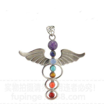 Round 3mm Multi Color Gems With 15MM Heart Shape 925 Sterling Silver Pendant Bezel Set Anniversary Gift's Women and girl Jewelry For Her