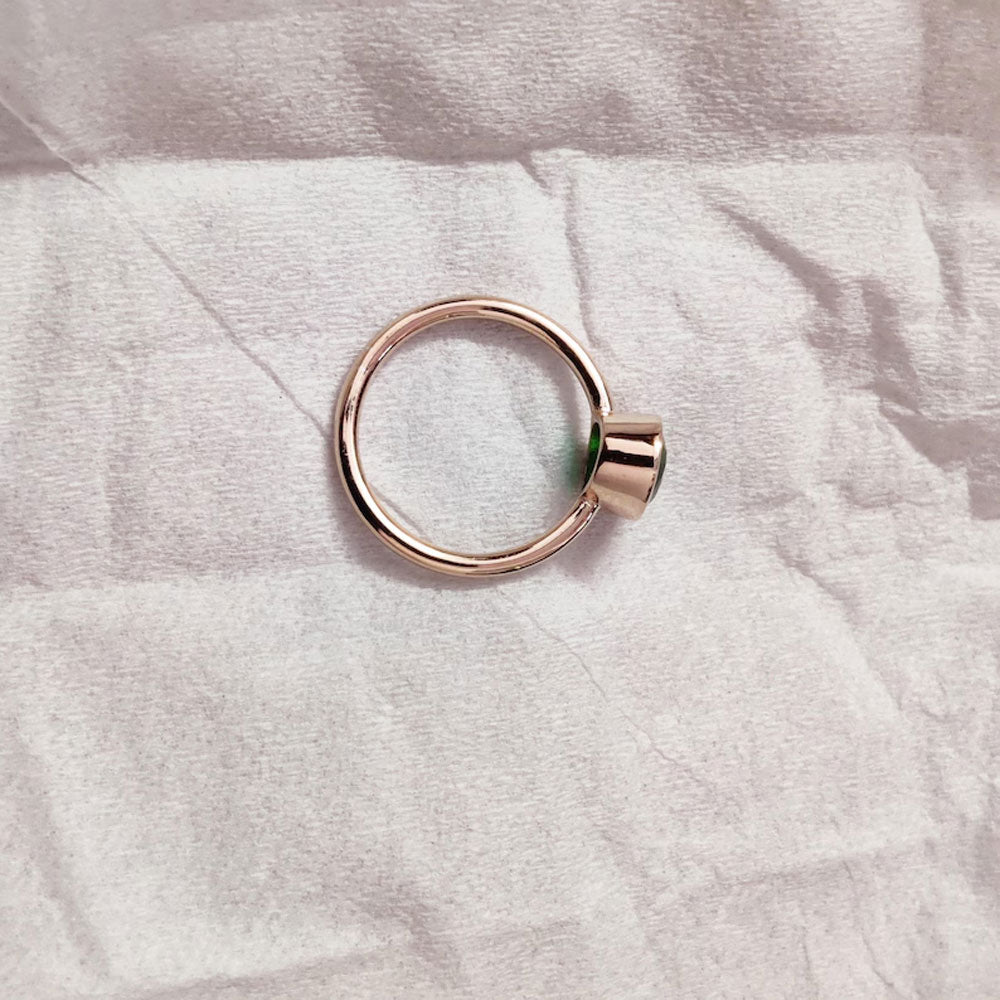 Apatite Hydro Gemstone 925 Sterling Silver Ring