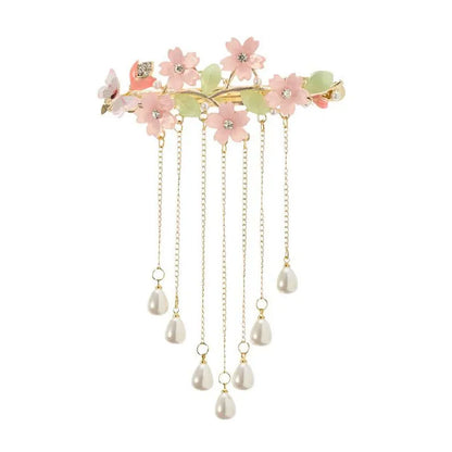 Pearl Drop Beads Hair Jewelry – Fashion Stone Accessory