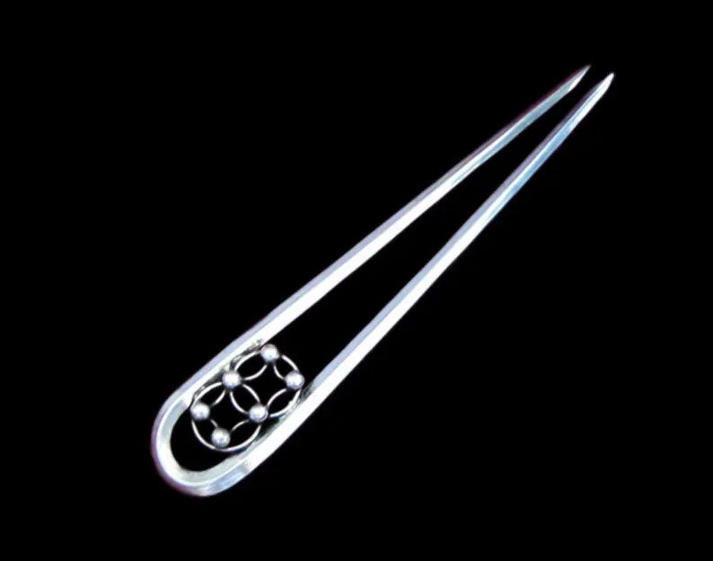 Silver Clip Hair Jewelry | Stylish Hair Accessories