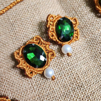 Buy Macrame Jewelry Necklace, Earrings Online