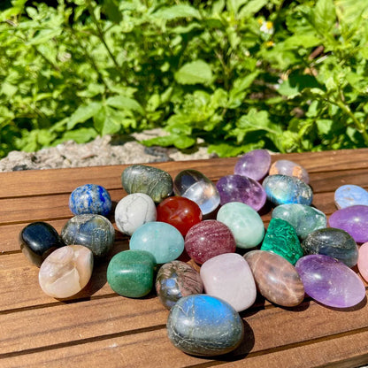 Tumble Gemstone 15–20 MM | Natural Polished Stones