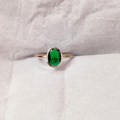 Apatite Hydro Gemstone 925 Sterling Silver Ring