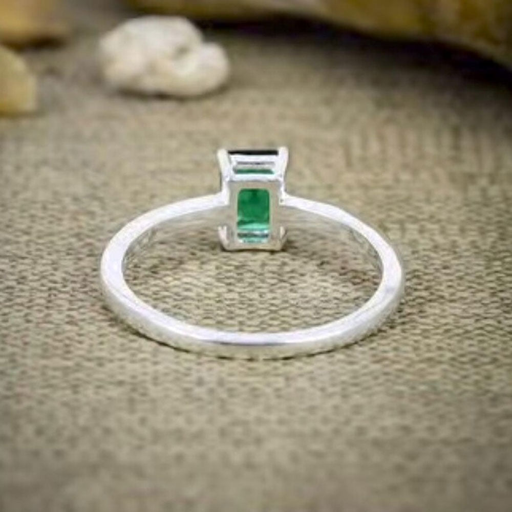 Handmade 925 Silver Ring with Apatite Gemstone