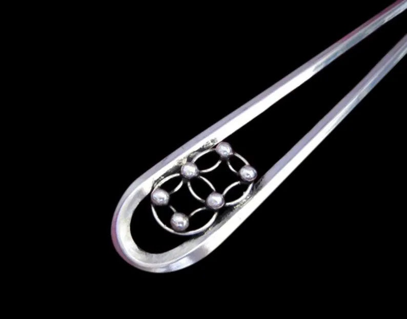 Silver Clip Hair Jewelry | Stylish Hair Accessories