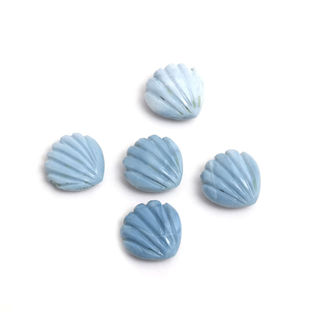 Handmade Carving Gemstone Hart Leaf Shape 1.5X2.5Inch Labradorite Natural Carving Stone For Used Making Jewelry