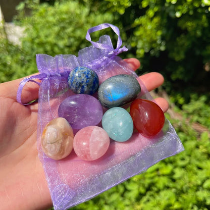 Tumble Gemstone 15–20 MM | Natural Polished Stones