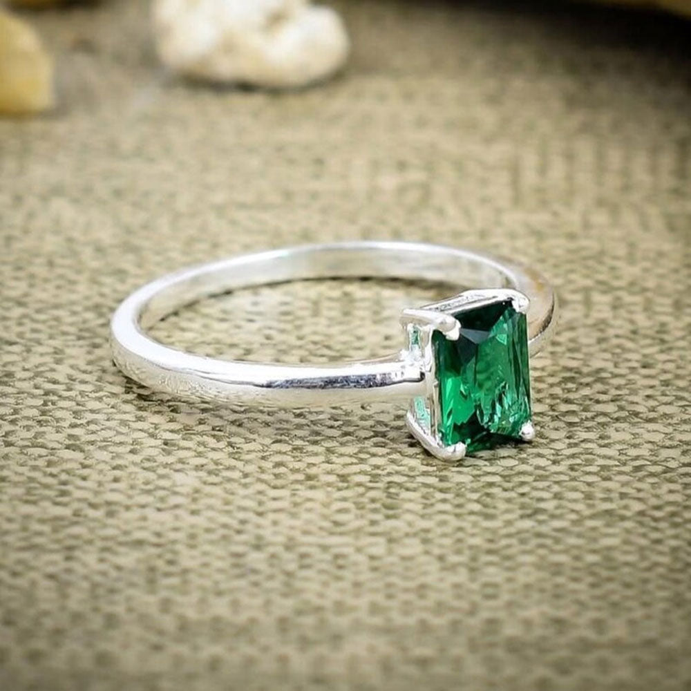 Handmade 925 Silver Ring with Apatite Gemstone