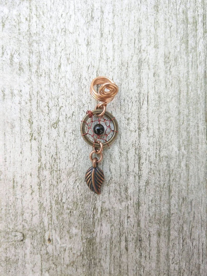Brass Black Onyx Hair Jewelry | Hari Om Creations