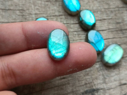 Handmade Carving Gemstone Oval Shape 12To16MM Mixed Natural Carving Stone For Used Making Jewelry