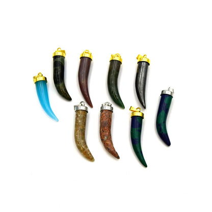Trendy 2025 Katar Shape 15To20mm Crafted By Hand 925 Sterling Silver Pendant Jewelry Multi Color Gemstone Pendant Bezel Setting For Anniversary Gift's Women or Men Jewelry For Her