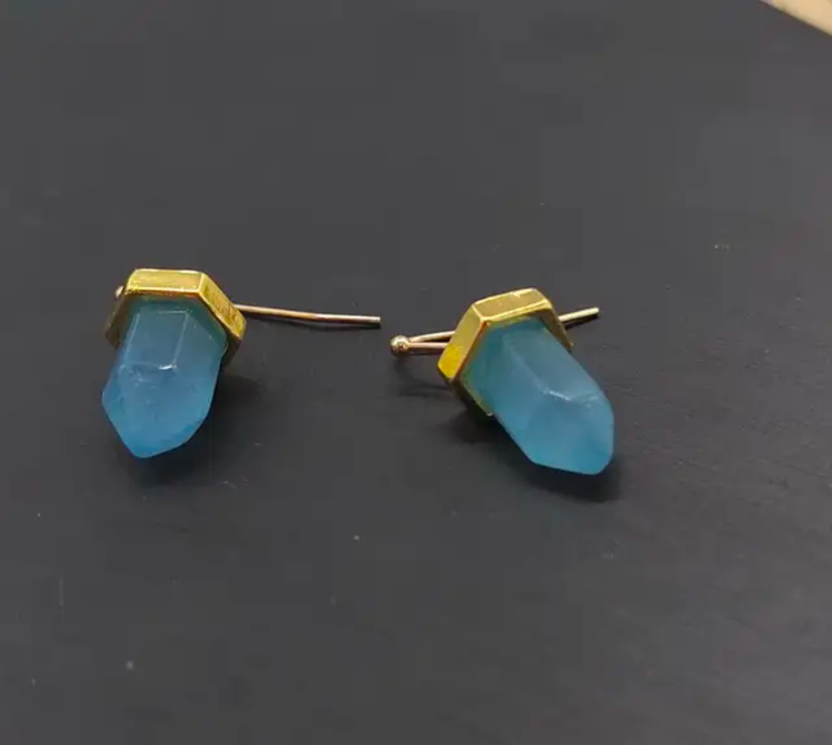 Handmade 925 Silver Stud Earrings Amethyst Stone Size 10MM Earring Foe Women's Gift Jewelry