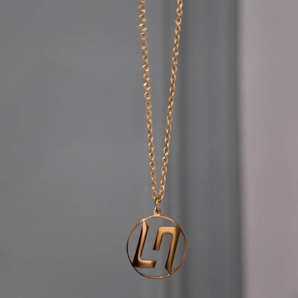 Handmade 925 Sterling Silver Gold Plated Pendant Long Necklace