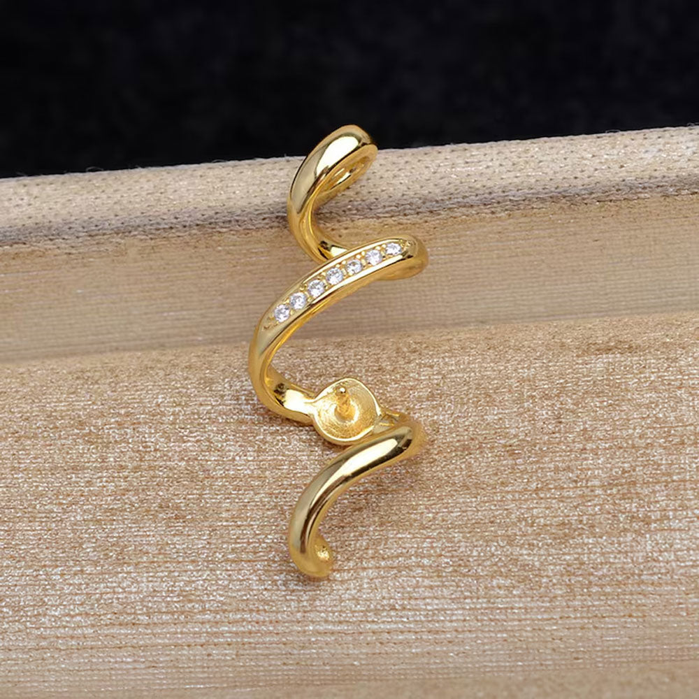 Crafted By Hand White Pearl Necklace 5MM | Bezel Set Jewelry