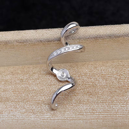 Crafted By Hand White Pearl Necklace 5MM | Bezel Set Jewelry