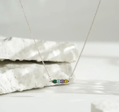 Handmade 925 Sterling Silver Gold Plated Necklace Hydro Quartz Beads