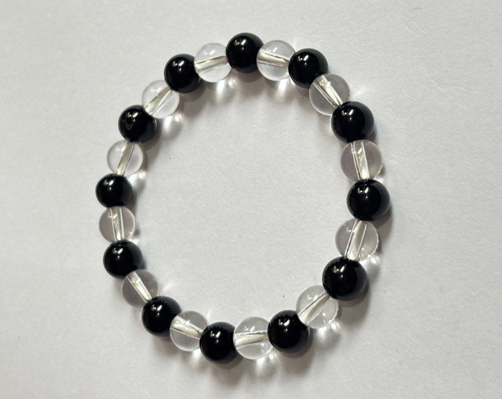 Trendy Handmade Adjustable Bracelet 8mm Multicolor Beads Natural Beads Gems Drilled Set Fashion Bracelet For Women Gift's