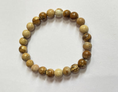 Trendy Handmade Adjustable Bracelet 8mm Multicolor Beads Natural Beads Gems Drilled Set Fashion Bracelet For Women Gift's
