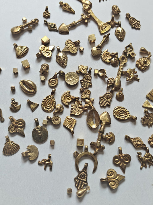 Awesome Golden Color Multiple Animation Shape 10To15mm Brass Finding Jewelry Component Suppliers Used For Making Jewelry