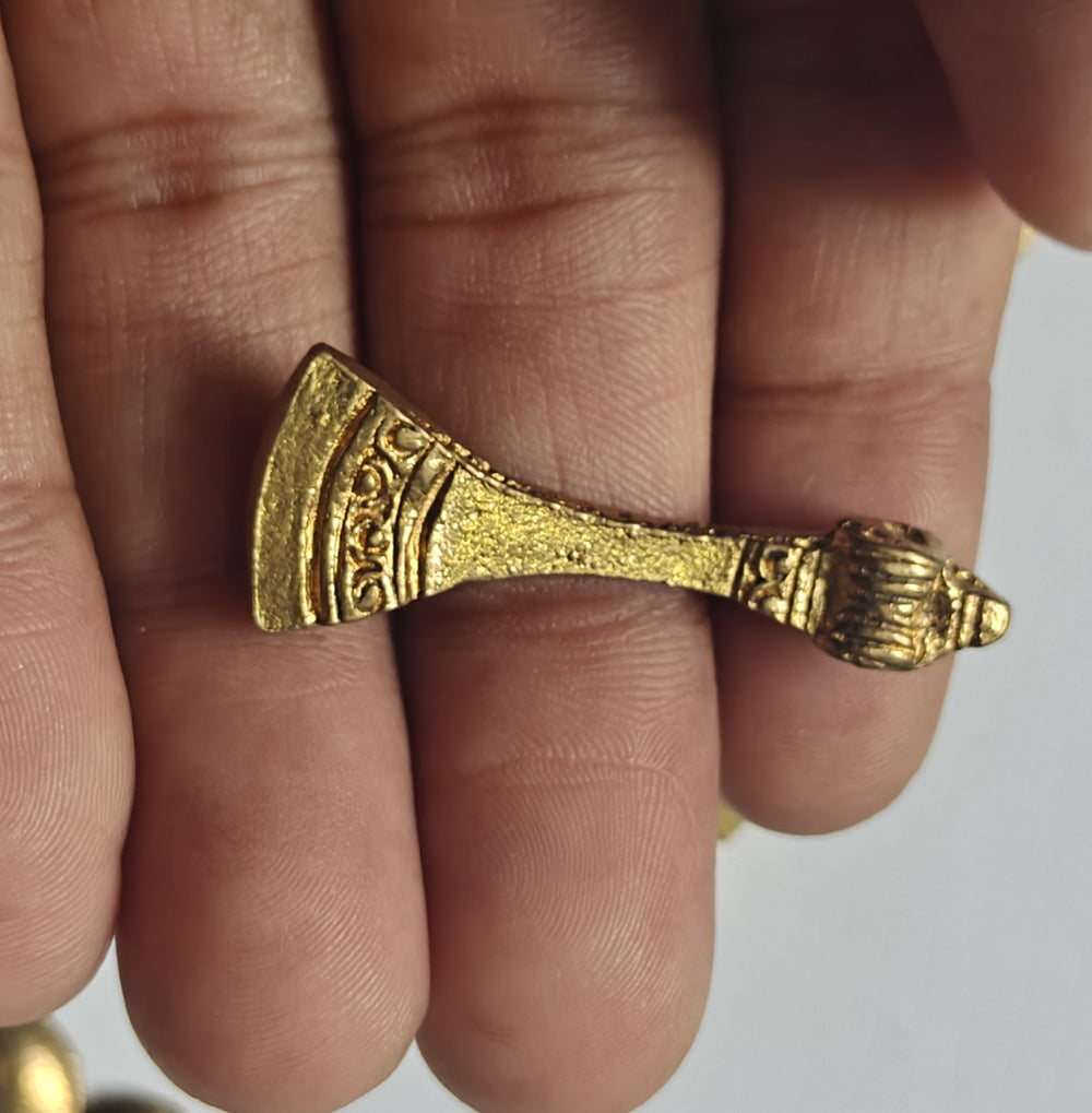 Awesome Golden Color Codi Shape 10To15mm Brass Finding Jewelry Component Suppliers Used For Making Jewelry