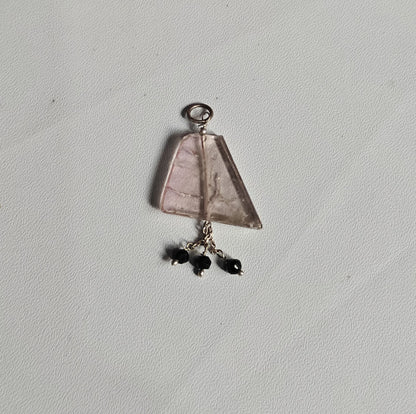 Awesome Handmade Charm Pendant Multiple Stone Size 10MM 12MM Round Mix Shape Mixed Gemstone Pendant Drilled Setting 925 Sterling Silver Pendant For Happy Birthday Gift Pendant