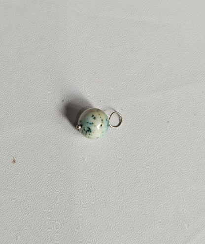 Awesome Handmade Charm Pendant Multiple Stone Size 10MM 12MM Round Mix Shape Mixed Gemstone Pendant Drilled Setting 925 Sterling Silver Pendant For Happy Birthday Gift Pendant