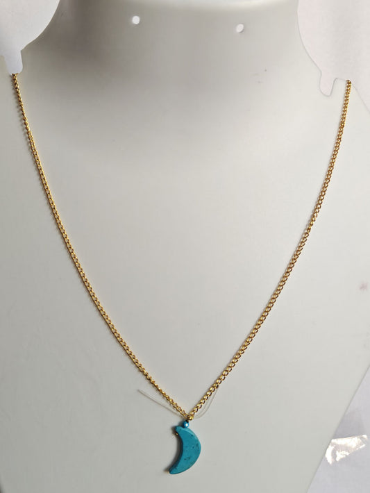 Handmade 925 Sterling Silver Gold Plated Necklace 10MM Oval Shape Tibetan Turquoise Gemstone Drilled Set Necklace Anniversary Gift For Women Necklace