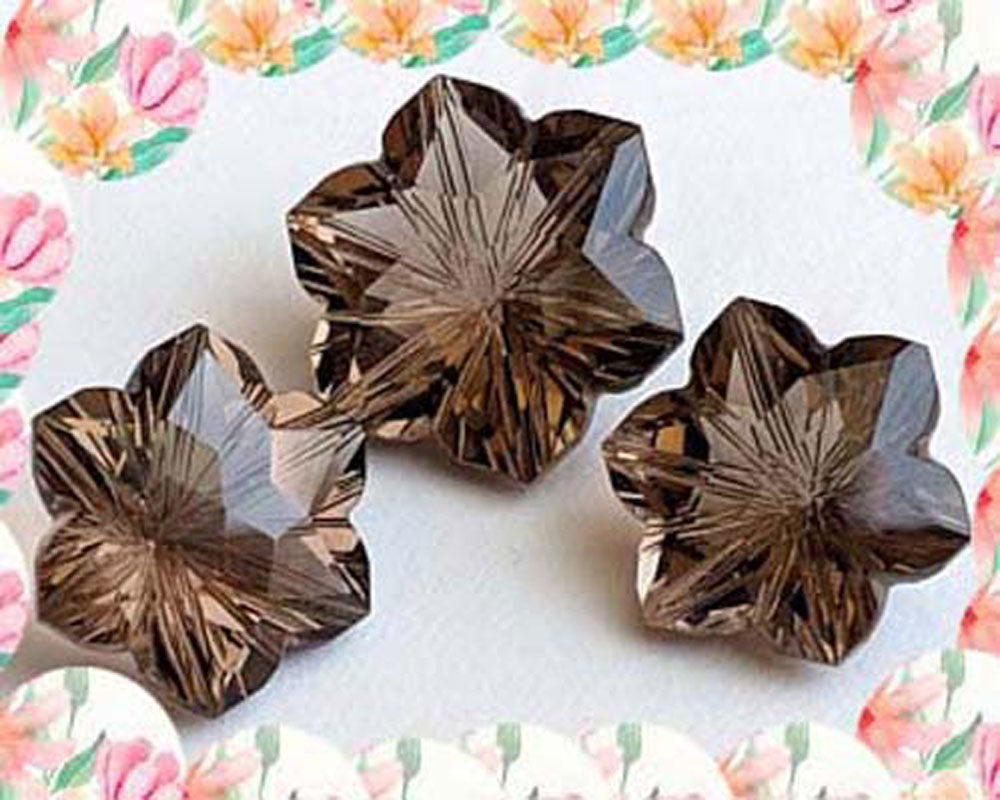 Handmade Carving Gemstone Eyes Flower Shape 20To30MM Labradorite Natural Carving Stone For Used Making Jewelry