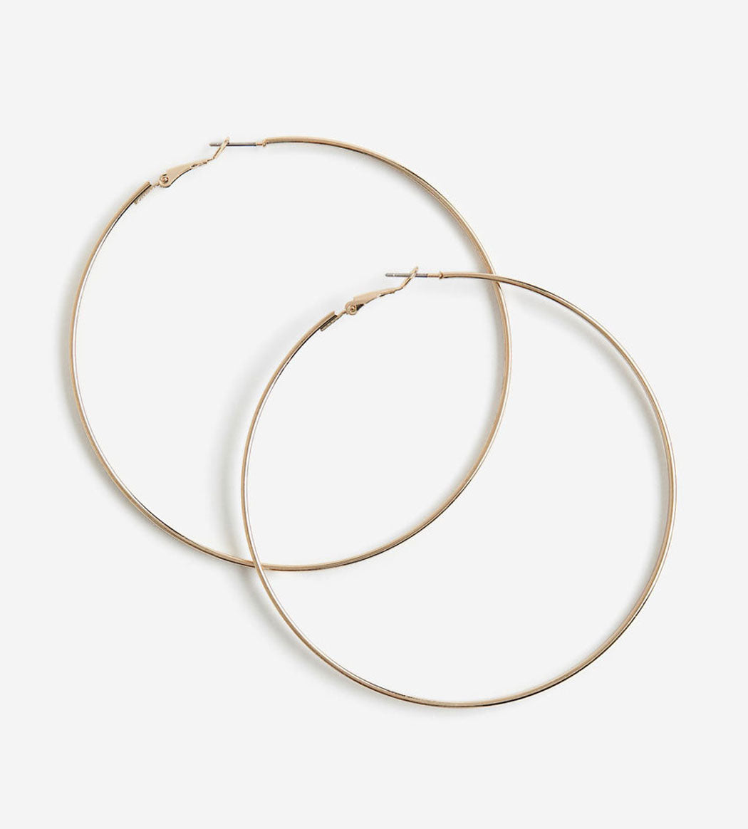 New Trendy 925 Sterling Silver Gold Plated Hoop Pair Earrings Handmade Size 8X11MM Round Shape Earring