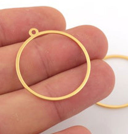 New Trendy 925 Sterling Silver Gold Plated Hoop Pair Earrings Handmade Size 8X11MM Round Shape Earring