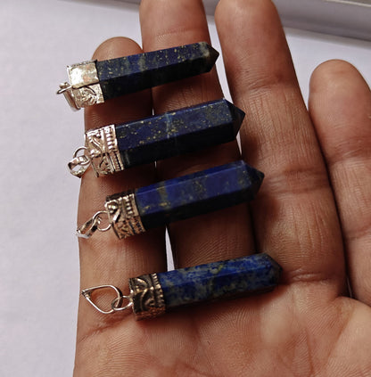 Mix Loose Gemstone Pencil Shape Handmade