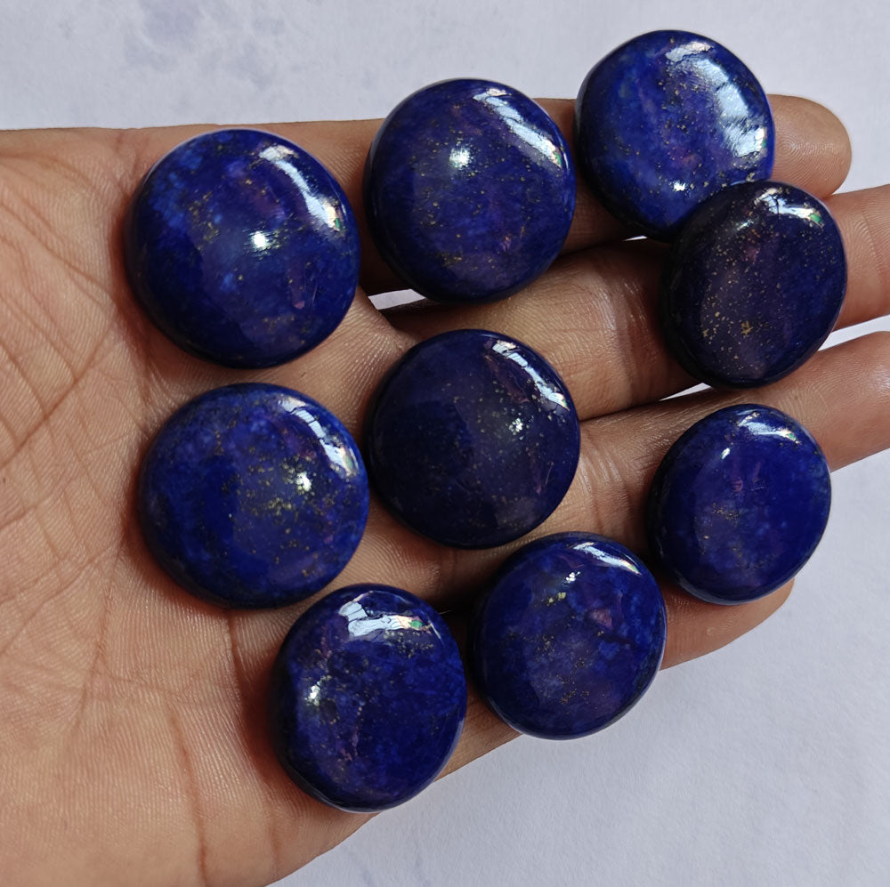 Natural Lapis Lazuli Loose Gemstone Round