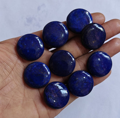 Natural Lapis Lazuli Loose Gemstone Round