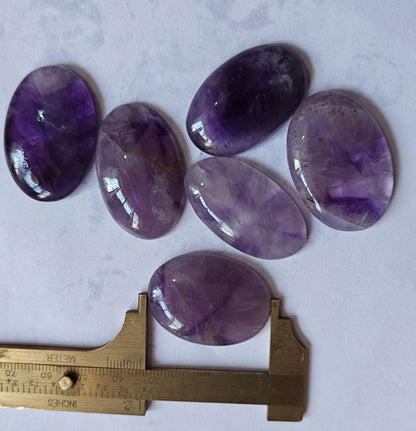Amethyst Oval Shape Loose Gemstone Handmade