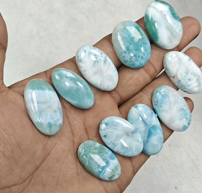 Handmade Larimar Loose Gemstone Free Size