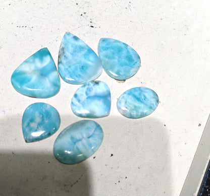 Larimar Mix Shape Loose Gemstone for Jewelry